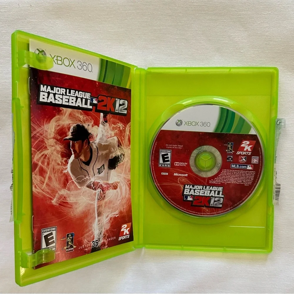 XBOX 360 MAJOR LEAGUE BASEBALL 2K12